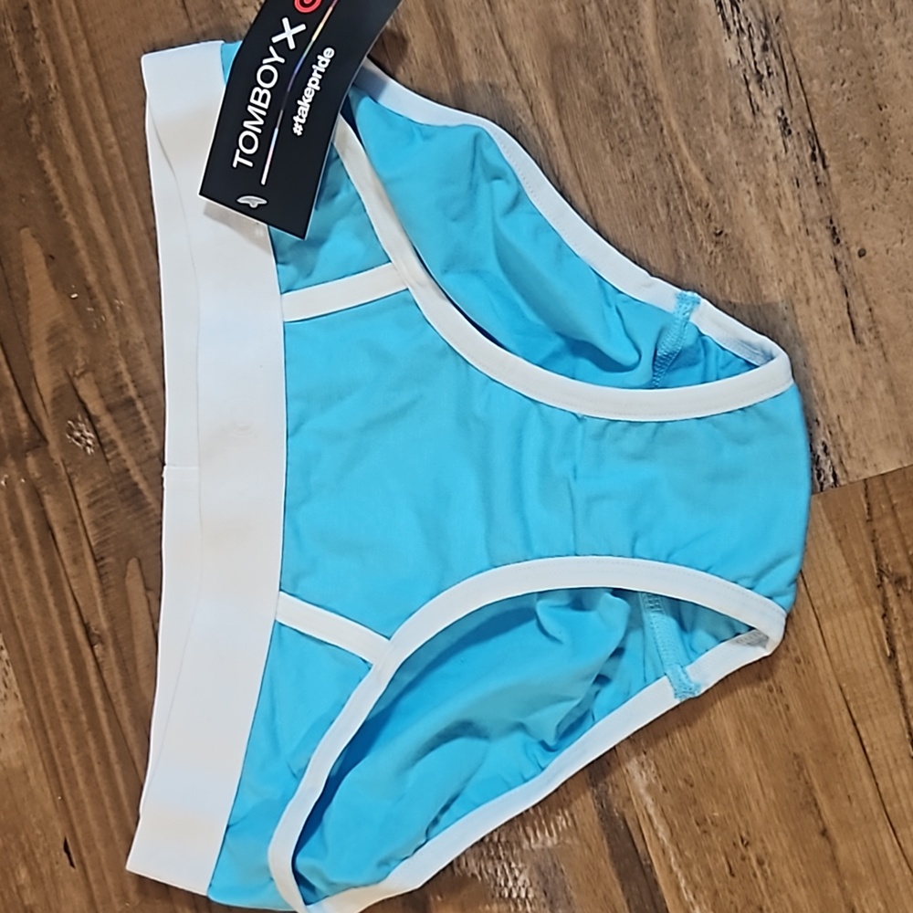 TOMBOYX PRIDE COLLECTION BRIEF UNDERWEAR: BLUE: NEW WITH TAGS: SIZE XS